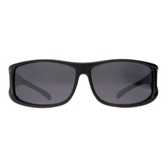 Überzieh-Sonnenbrille Classic, Herren , Schwarz matt , Brillenträger Herren Kategorie 3 Lotus-Effekt Polarisiert Unisex UV400 Überzieh-Sonnenbrille