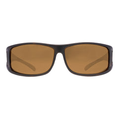 Überzieh-Sonnenbrille Classic, Herren , Schildpatt , Brillenträger Herren Kategorie 3 Lotus-Effekt Polarisiert Unisex UV400 Überzieh-Sonnenbrille