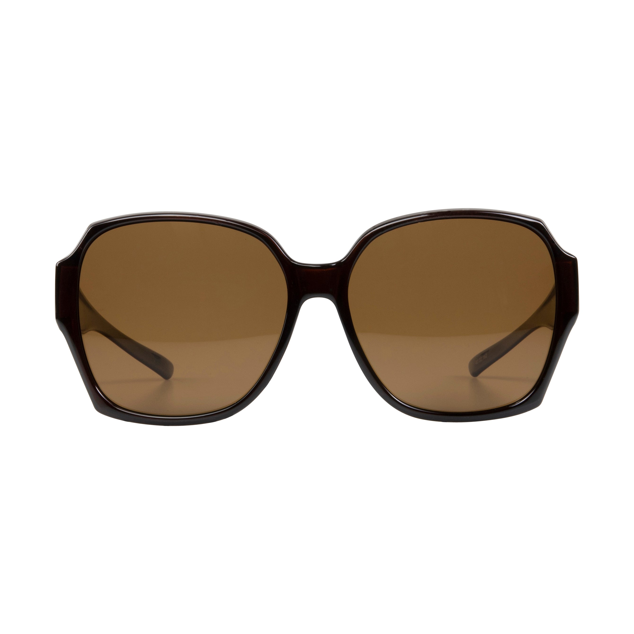 Überzieh-Sonnenbrille Hera, Damen , Braun , Brillenträger Damen Lotus-Effekt Polarisiert Unisex UV400 Überzieh-Sonnenbrille