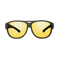 Nachtsichtbrille - Überziehbrille El Pavana, für Autofahrer , , Brillenträger Damen Herren Nachtfahrbrille Überzieh-Sonnenbrille