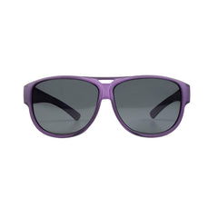 Überzieh-Sonnenbrille El Pavana, für Brillenträger , Lila , Brillenträger Damen Herren Kategorie 3 Unisex Überzieh-Sonnenbrille