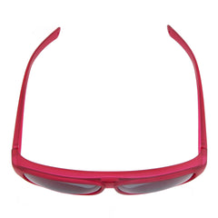 Überzieh-Sonnenbrille El Pavana, für Brillenträger , Rot , Brillenträger Damen Herren Kategorie 3 Unisex Überzieh-Sonnenbrille