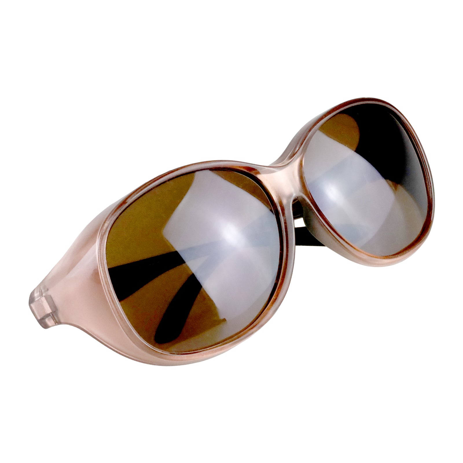 Überzieh-Sonnenbrille Mega, Damen , Rosé , Brillenträger Damen Lotus-Effekt Polarisiert UV400 Überzieh-Sonnenbrille