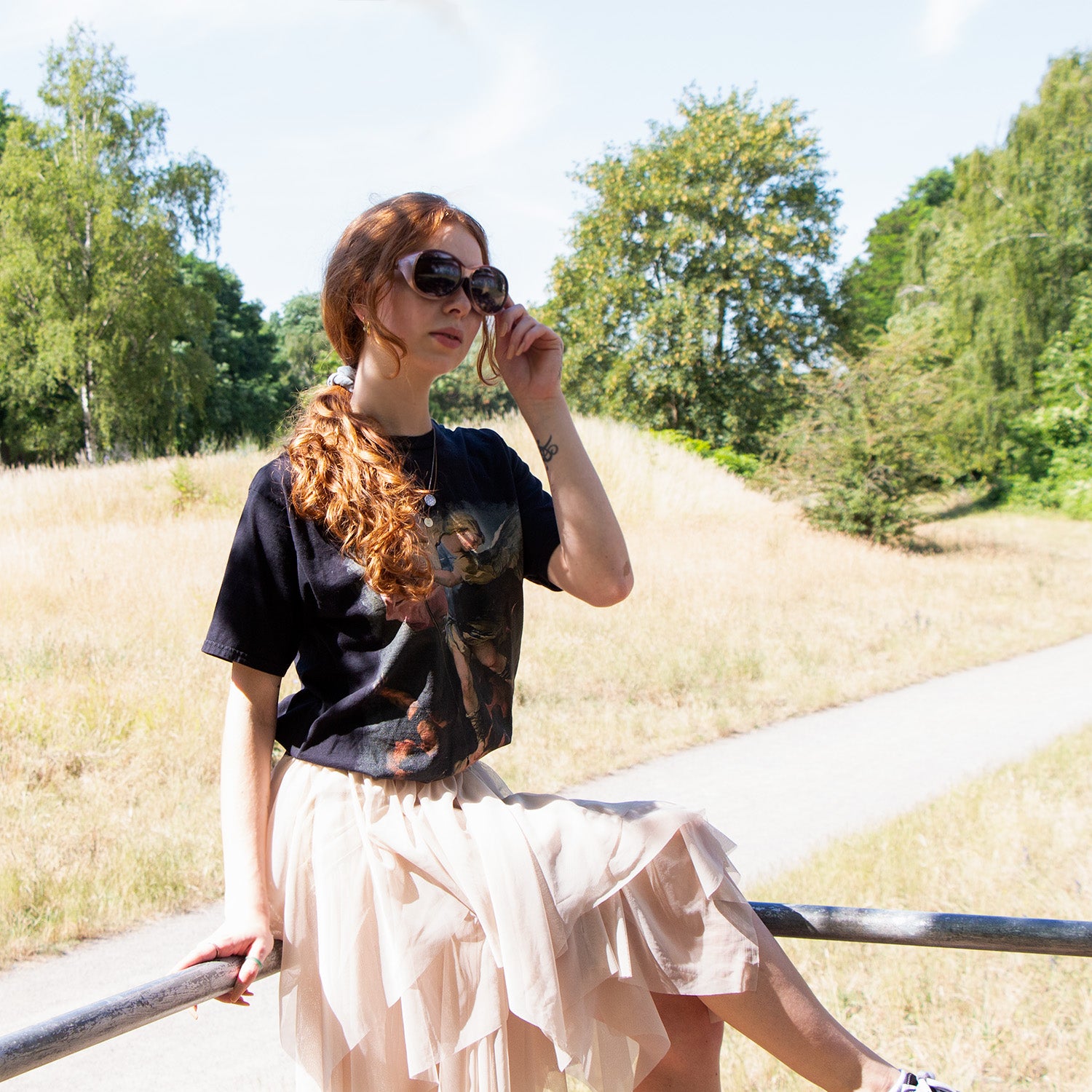 Überzieh-Sonnenbrille Mega, Damen , Rosé , Brillenträger Damen Lotus-Effekt Polarisiert UV400 Überzieh-Sonnenbrille