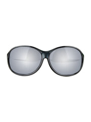 Überzieh-Sonnenbrille Mega, Damen , Schwarz Verspiegelt , Brillenträger Damen Kategorie 3 Lotus-Effekt Polarisiert UV400 Überzieh-Sonnenbrille