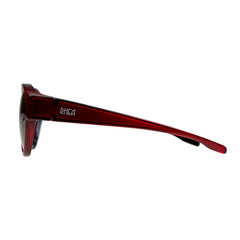 Überzieh-Sonnenbrille Rhea, für Brillenträger , Rot , Brillenträger Damen Herren Lotus-Effekt Polarisiert Unisex UV400 Überzieh-Sonnenbrille