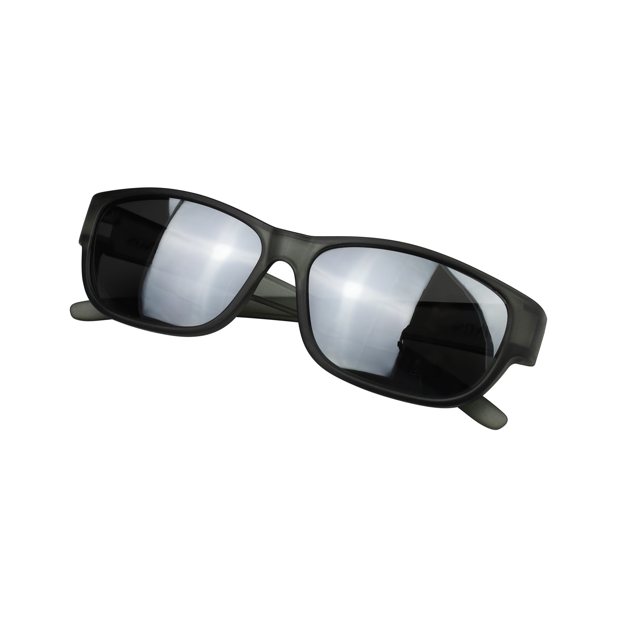 Überzieh-Sonnenbrille Minos, Herren , Grau verspiegelt , Brillenträger Herren Lotus-Effekt New Polarisiert UV400 Überzieh-Sonnenbrille