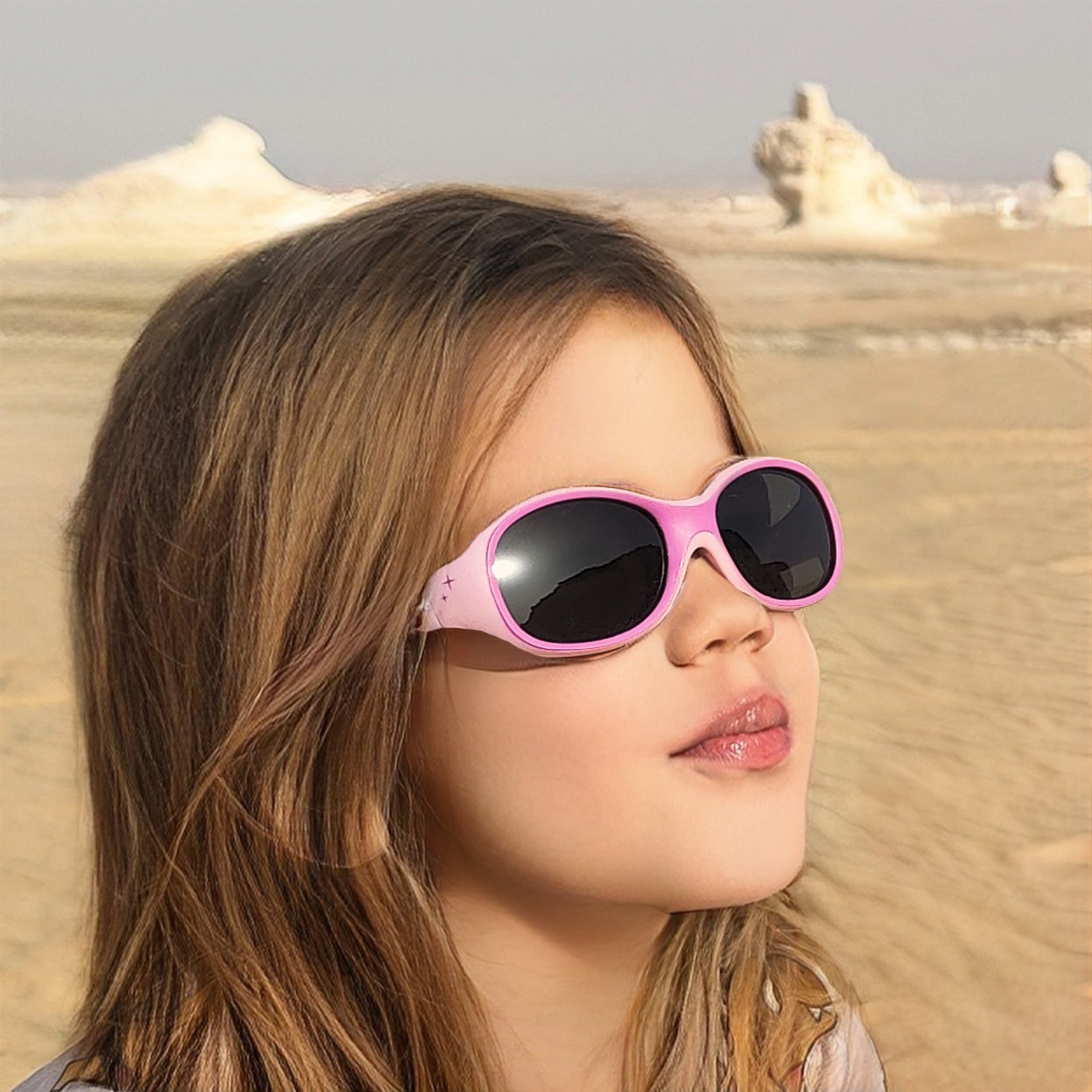 Kids Kinder-Sonnenbrille, 2 – 6 Jahre , Real Unicorn , HYTREL Jungen Kleinkind Lotus-Effekt Mädchen Polarisiert UV400