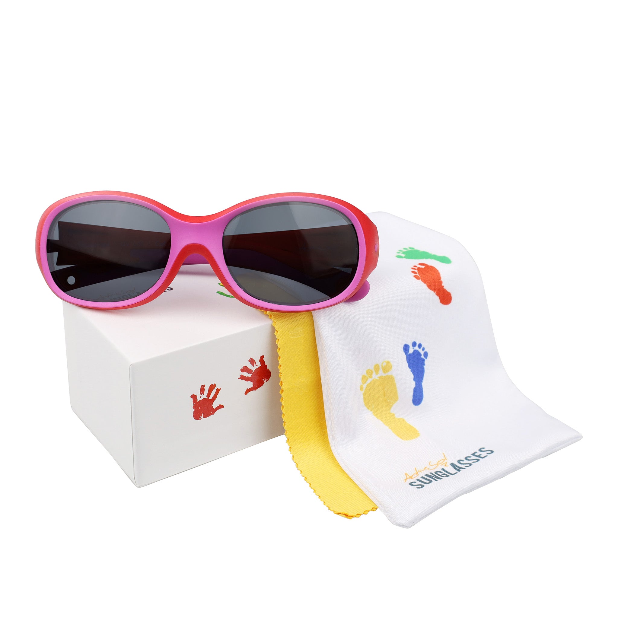 Kids Kinder-Sonnenbrille, 2 – 6 Jahre , Hearts , HYTREL Jungen Kleinkind Lotus-Effekt Mädchen Polarisiert UV400