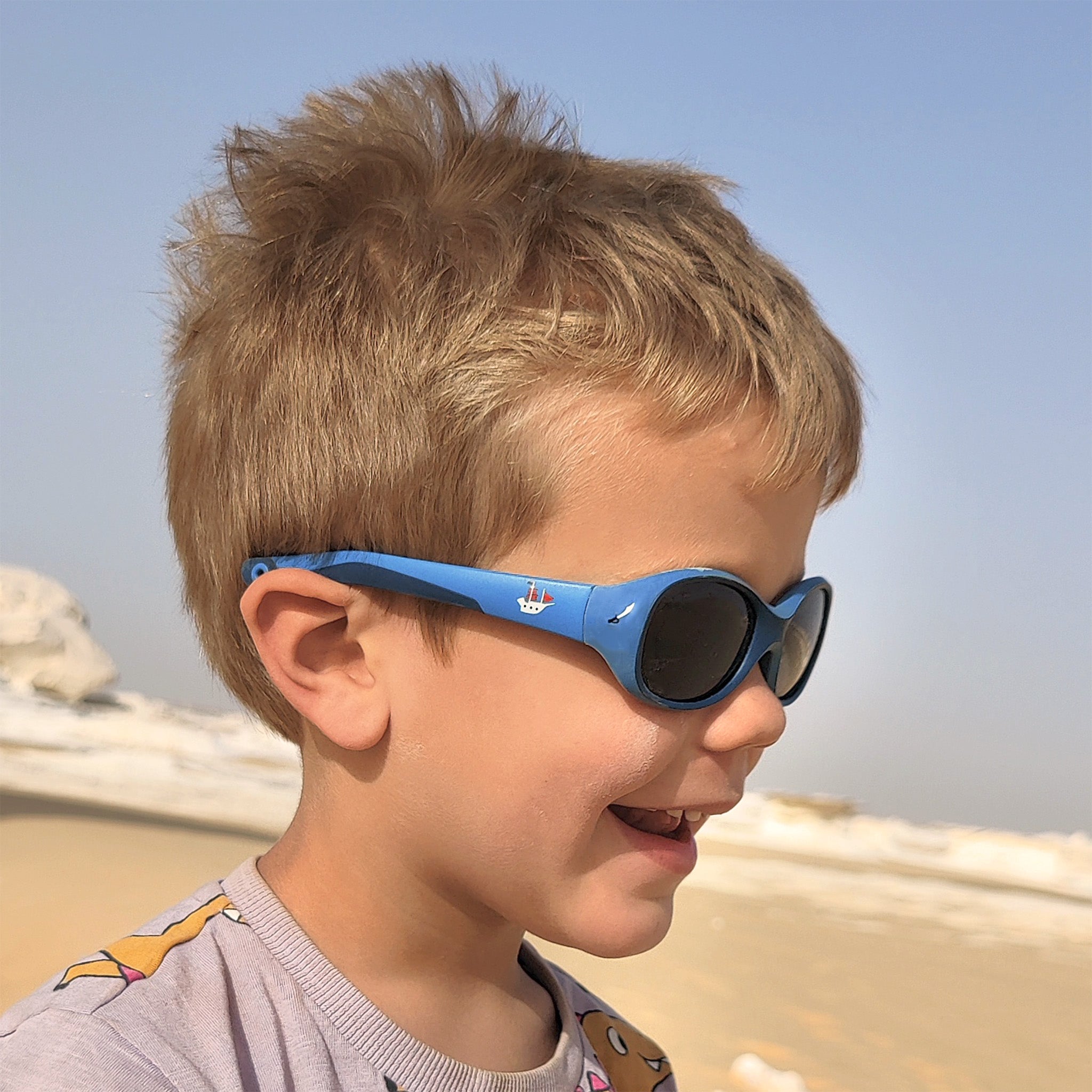 Kids Kinder-Sonnenbrille, 2 – 6 Jahre , Pirates , HYTREL Jungen Kleinkind Lotus-Effekt Mädchen Polarisiert UV400