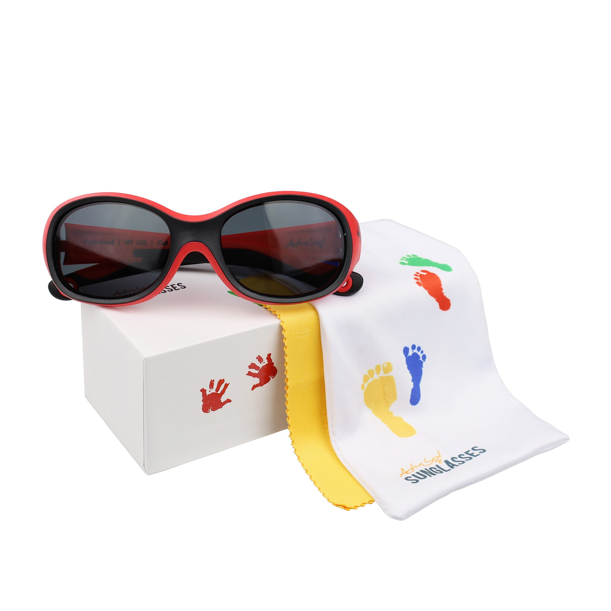 Kids Kinder-Sonnenbrille, 2 – 6 Jahre , Ninja , HYTREL Jungen Kleinkind Lotus-Effekt Mädchen Polarisiert UV400