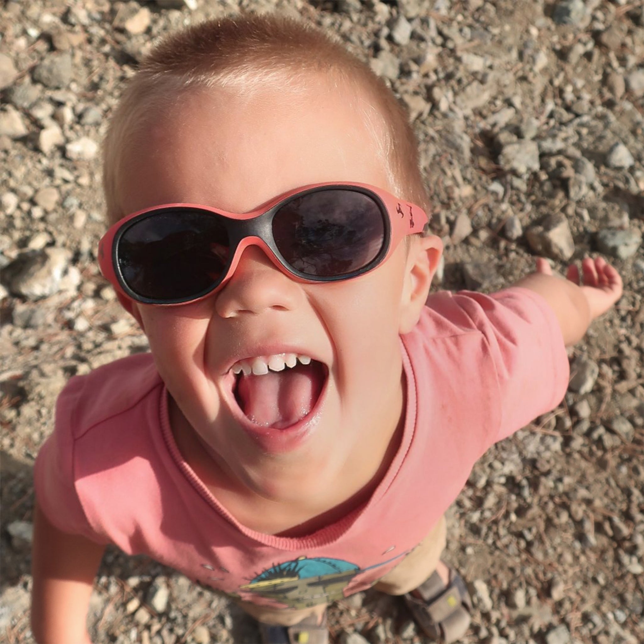 Kids Kinder-Sonnenbrille, 2 – 6 Jahre , Ninja , HYTREL Jungen Kleinkind Lotus-Effekt Mädchen Polarisiert UV400