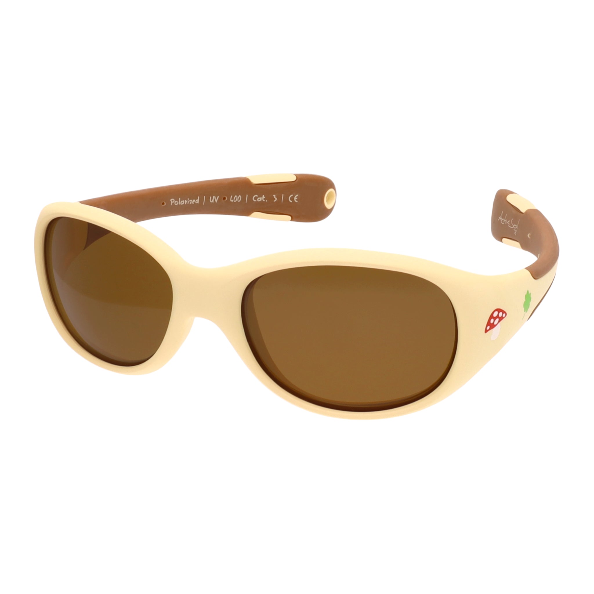 Baby-Sonnenbrille 6 - 24 Monate, Größe L , Forest , Baby HYTREL Jungen Kleinkind Lotus-Effekt Mädchen Polarisiert Unisex UV400