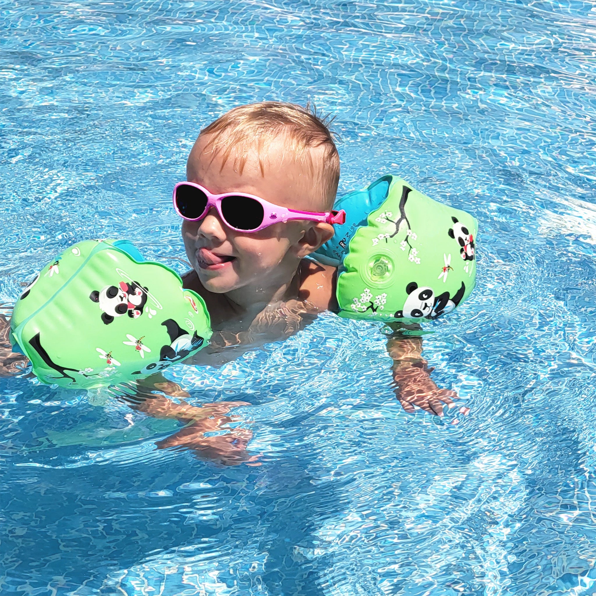 Baby-Sonnenbrille 6 - 24 Monate, Größe L , Princess , Baby HYTREL Jungen Kleinkind Lotus-Effekt Mädchen Polarisiert Unisex UV400