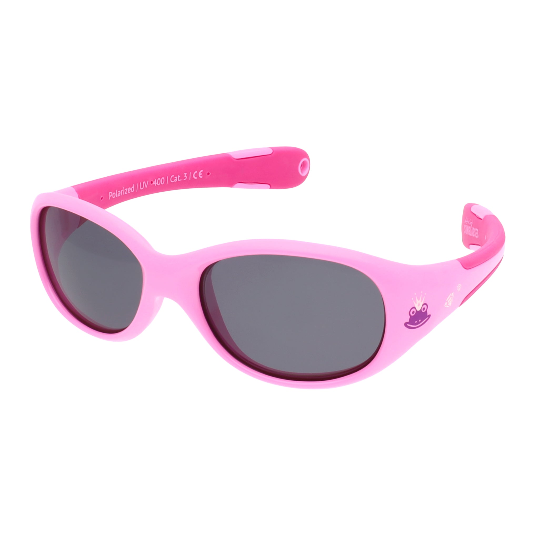 Baby-Sonnenbrille 6 - 24 Monate, Größe L , Princess , Baby HYTREL Jungen Kleinkind Lotus-Effekt Mädchen Polarisiert Unisex UV400