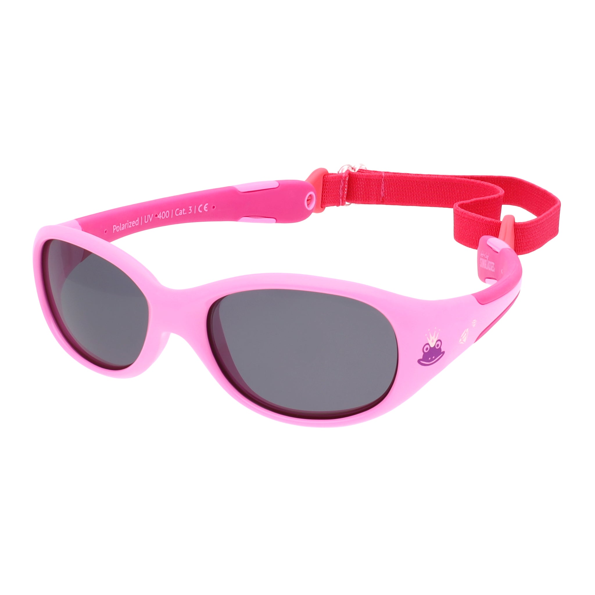 Baby-Sonnenbrille 6 - 24 Monate, Größe L , Princess , Baby HYTREL Jungen Kleinkind Lotus-Effekt Mädchen Polarisiert Unisex UV400