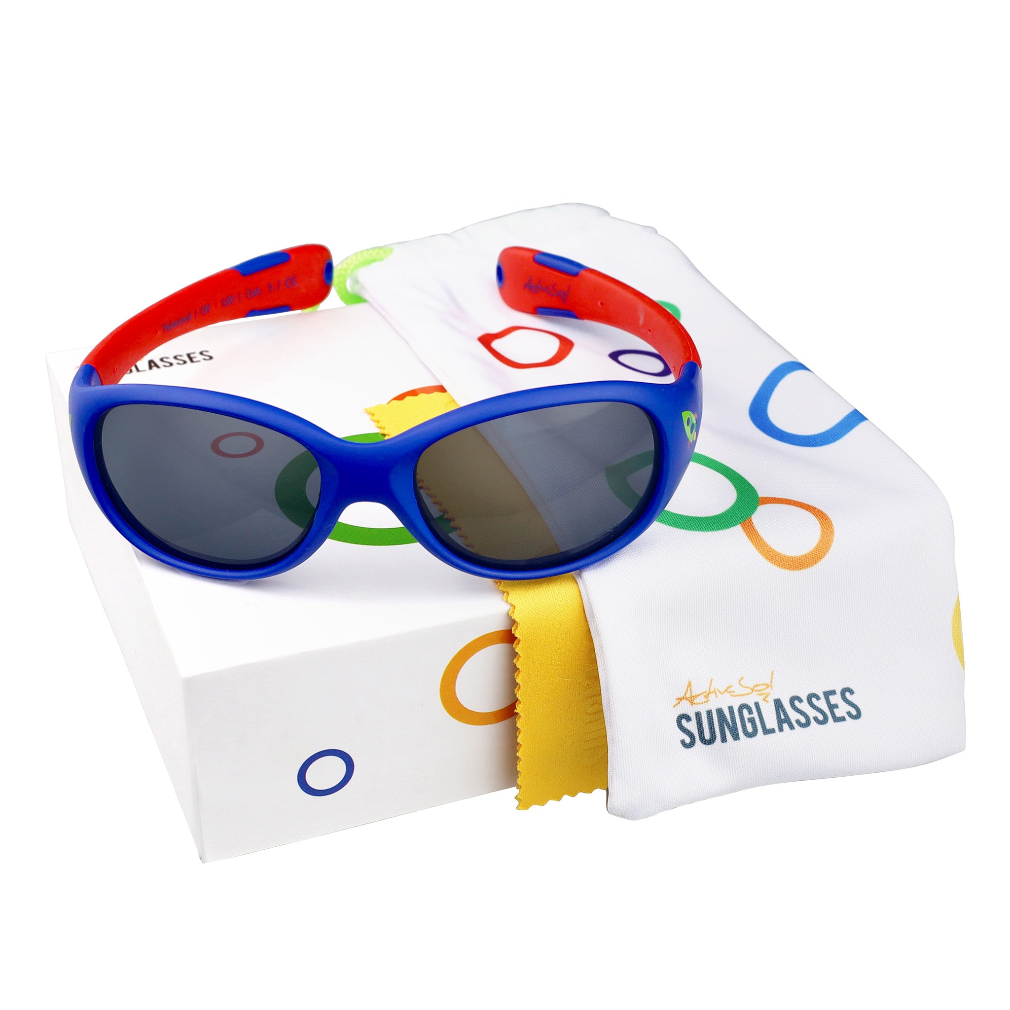 Baby-Sonnenbrille 6 - 24 Monate, Größe L , Rocket , Baby HYTREL Jungen Kleinkind Lotus-Effekt Mädchen Polarisiert Unisex UV400