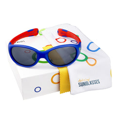 Baby-Sonnenbrille 6 - 24 Monate, Größe L , Rocket , Baby HYTREL Jungen Kleinkind Lotus-Effekt Mädchen Polarisiert Unisex UV400