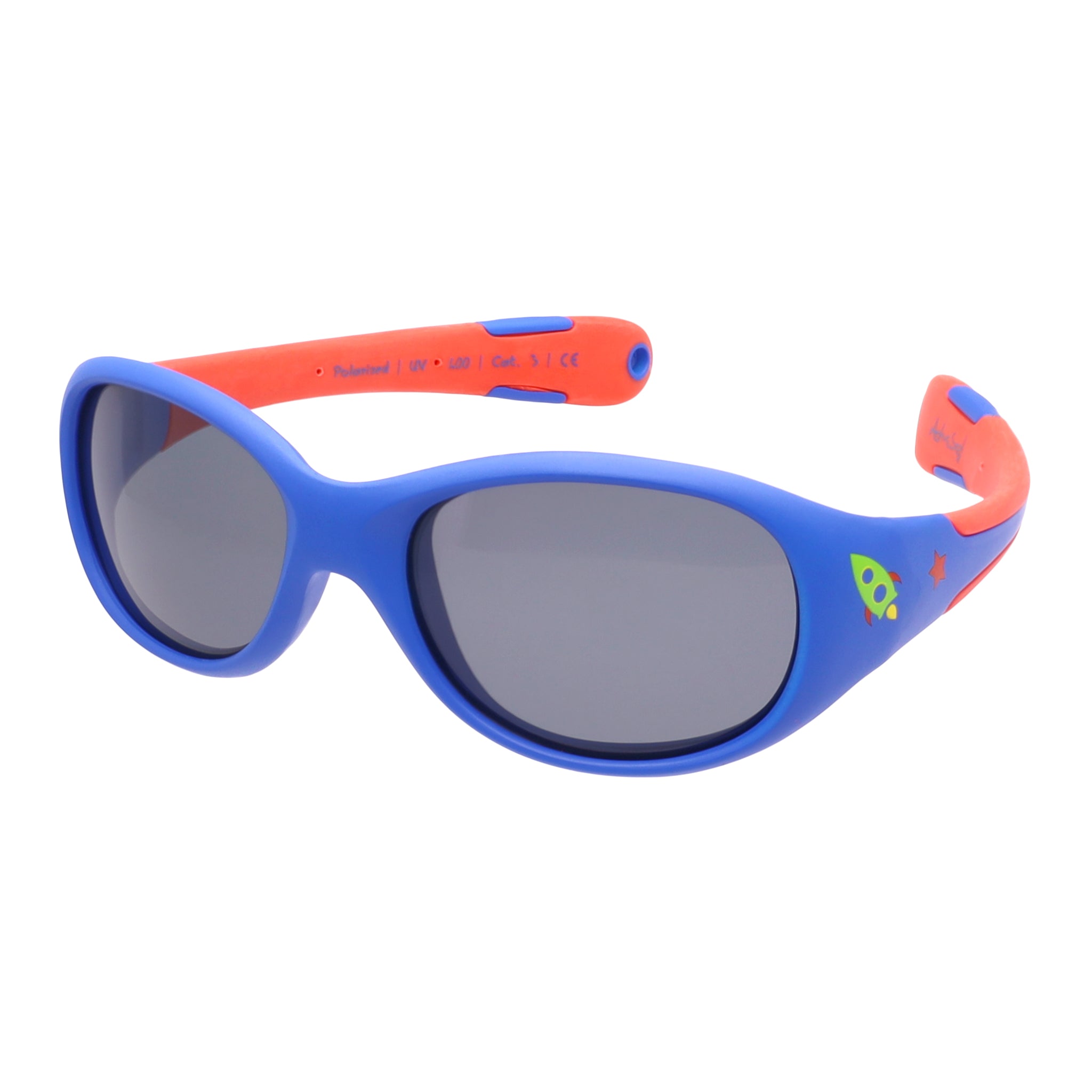 Baby-Sonnenbrille 6 - 24 Monate, Größe L , Rocket , Baby HYTREL Jungen Kleinkind Lotus-Effekt Mädchen Polarisiert Unisex UV400