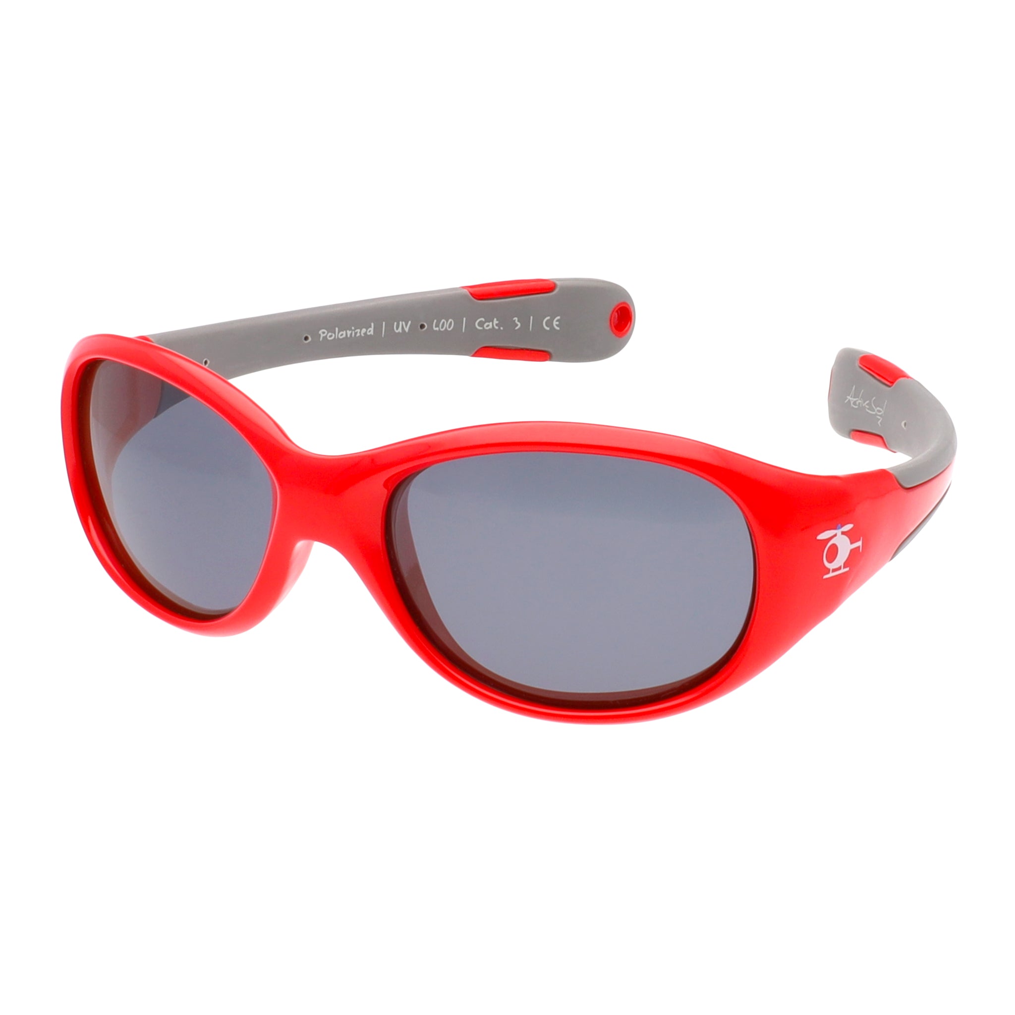 Baby-Sonnenbrille 6 - 24 Monate, Größe L , Chopper , Baby HYTREL Jungen Kleinkind Lotus-Effekt Mädchen Polarisiert Unisex UV400