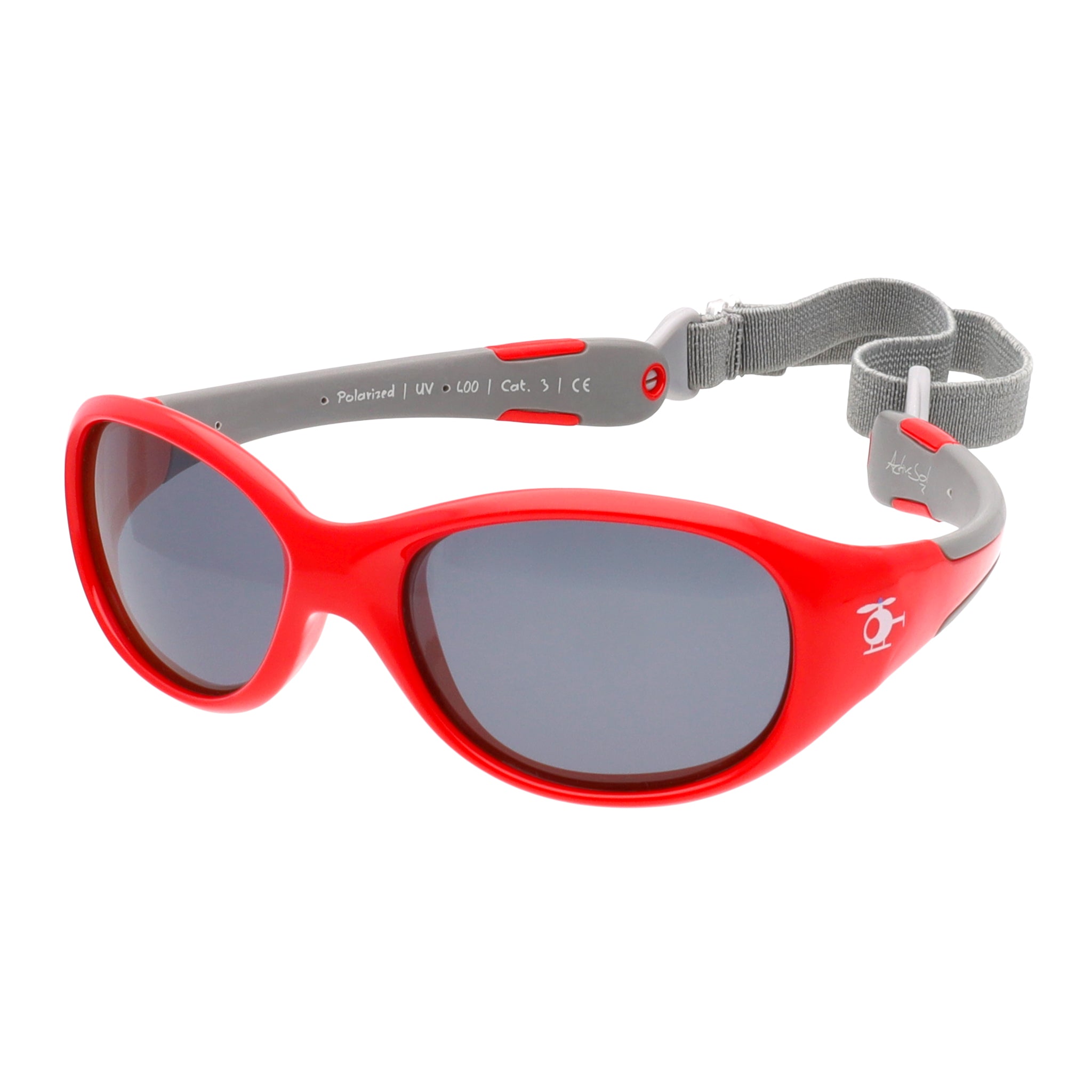 Baby-Sonnenbrille 6 - 24 Monate, Größe L , Chopper , Baby HYTREL Jungen Kleinkind Lotus-Effekt Mädchen Polarisiert Unisex UV400