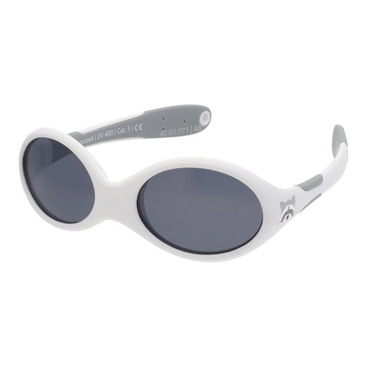 Baby-Sonnenbrille SAFARI 0 - 18 Monate, Größe S , Raccoon | grau , Baby HYTREL Jungen Lotus-Effekt Mädchen New Polarisiert Unisex UV400