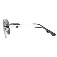 Kinder-Sonnenbrille Iron Air, 6 - 12 Jahre, Piloten-Design , Silber | Graue Gläser , Jungen Kategorie 3 Metall Mädchen New Polarisiert UV400