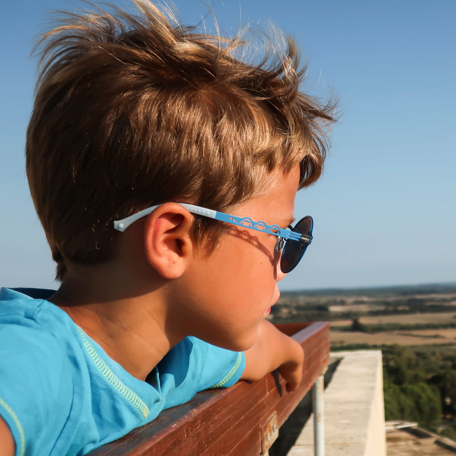 Kinder-Sonnenbrille Private Eyes, 2 - 6 Jahre, Metall-Gestell , Car , Jungen Kleinkind Metall Mädchen Polarisiert UV400