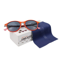 Kinder-Sonnenbrille Private Eyes, 2 - 6 Jahre, Metall-Gestell , Blossom , Jungen Kategorie 3 Kleinkind Metall Mädchen Polarisiert UV400