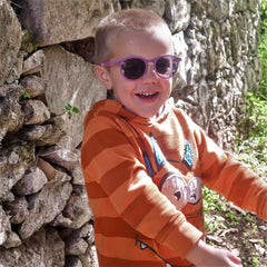 Kinder-Sonnenbrille Private Eyes, 2 - 6 Jahre, Metall-Gestell , Hearts , Jungen Kategorie 3 Kleinkind Metall Mädchen Polarisiert UV400
