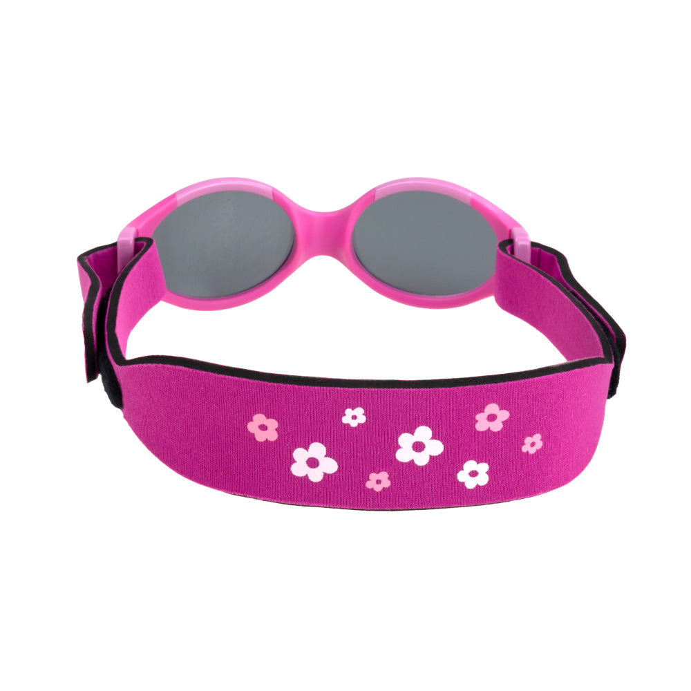 Explorer Baby-Sonnenbrille, 0 – 18 Monate , Flower , Baby HYTREL Jungen Kleinkind Lotus-Effekt Mädchen Polarisiert UV400