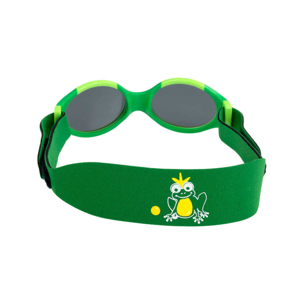 Explorer Baby-Sonnenbrille, 0 – 18 Monate , Frog , Baby HYTREL Jungen Kleinkind Lotus-Effekt Mädchen Polarisiert UV400