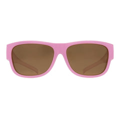 Kinder-Überzieh-Sonnenbrille HERO EYES, 5 – 10 Jahre , Rosé , Brillenträger Jungen Kategorie 3 Lotus-Effekt Mädchen New Polarisiert Unisex UV400 Überzieh-Sonnenbrille