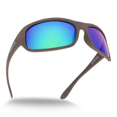 Sonnenbrille Erebos Extra Dunkel Kategorie 4 , L Grün verspiegelt , Damen Herren Kategorie 4 Polarisiert UV400