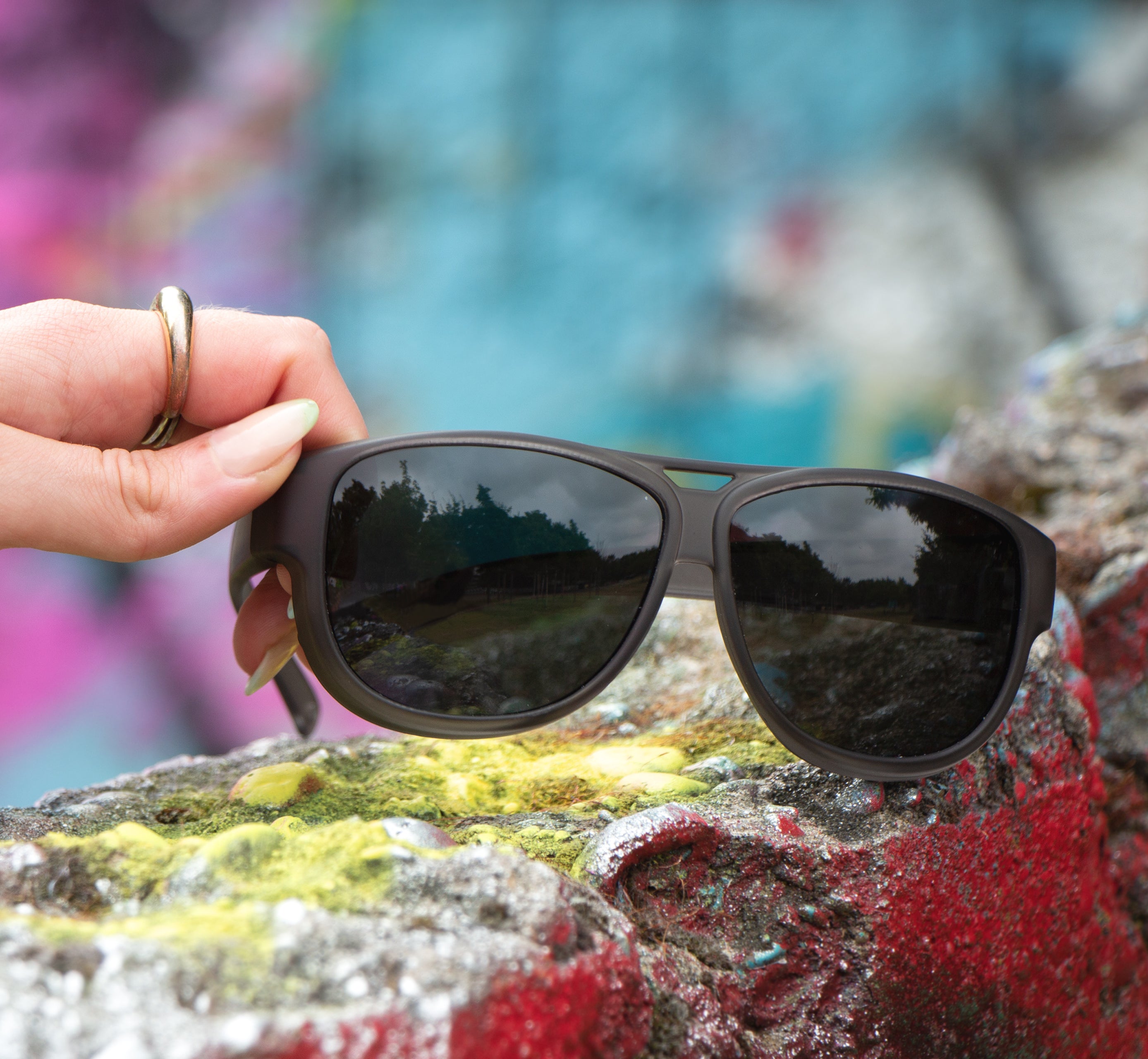 Überzieh-Sonnenbrille El Pavana, Kategorie 4 , , Brillenträger Damen Herren Kategorie 4 Lotus-Effekt Polarisiert Unisex UV400 Überzieh-Sonnenbrille