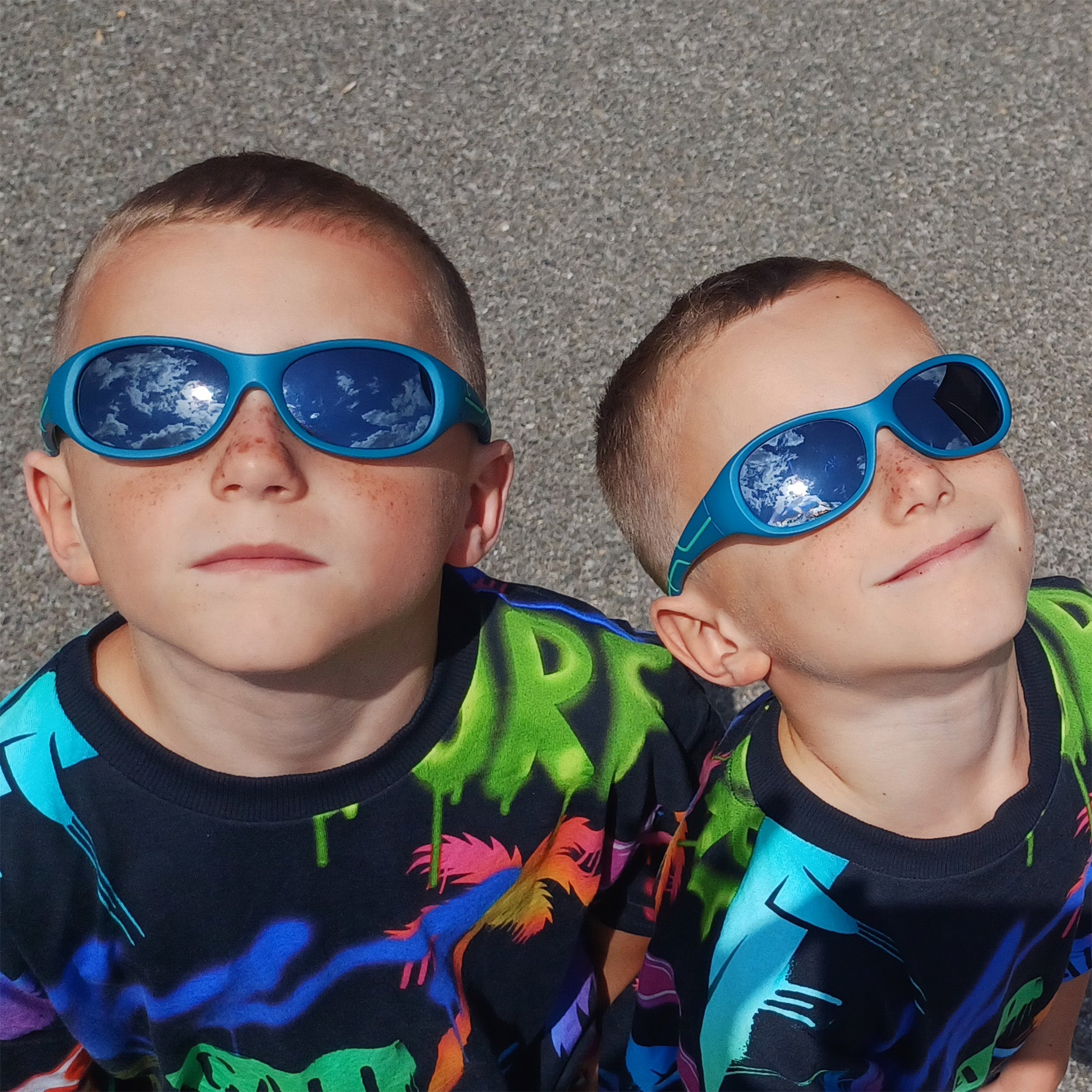 Kinder-Sonnenbrille Kids@School, 5 – 10 Jahre, Kategorie 4 , , HYTREL Jungen Kategorie 4 Lotus-Effekt Mädchen New Polarisiert Unisex UV400