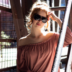 Sonnenbrille Dione, Damen , Schwarz-Silber , Damen Kategorie 3 New Polarisiert UV400