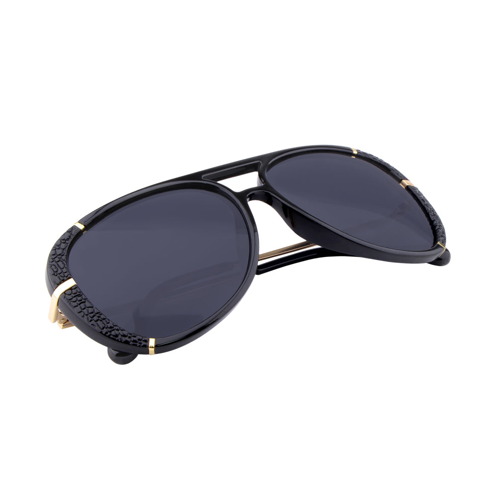 Sonnenbrille Dione, Damen , Schwarz-Gold , Damen New Polarisiert UV400
