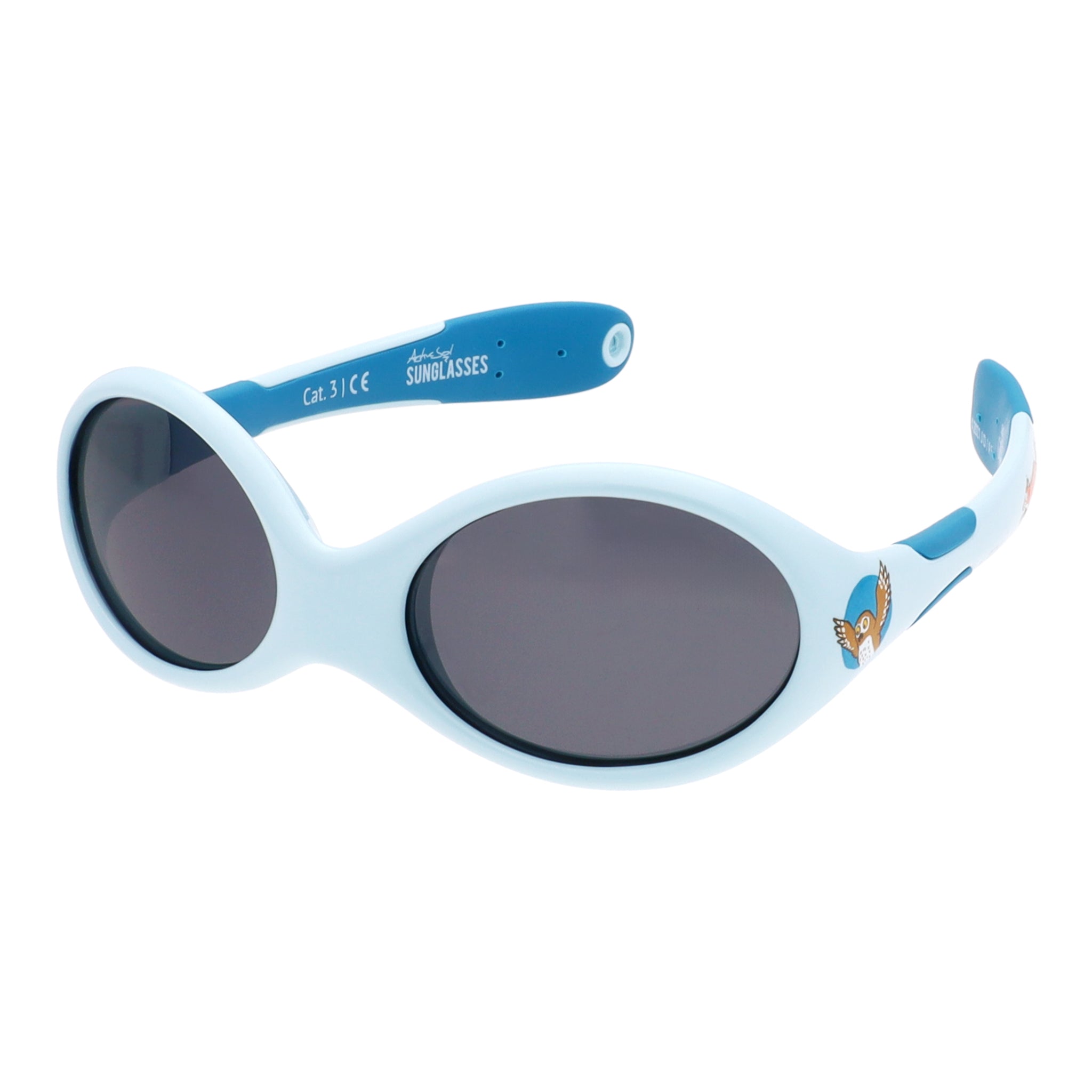 Baby-Sonnenbrille Grüffelo 0 - 18 Monate, Größe S , Grüffeloragout , Baby Jungen Kleinkind Lotus-Effekt Mädchen Polarisiert UV400