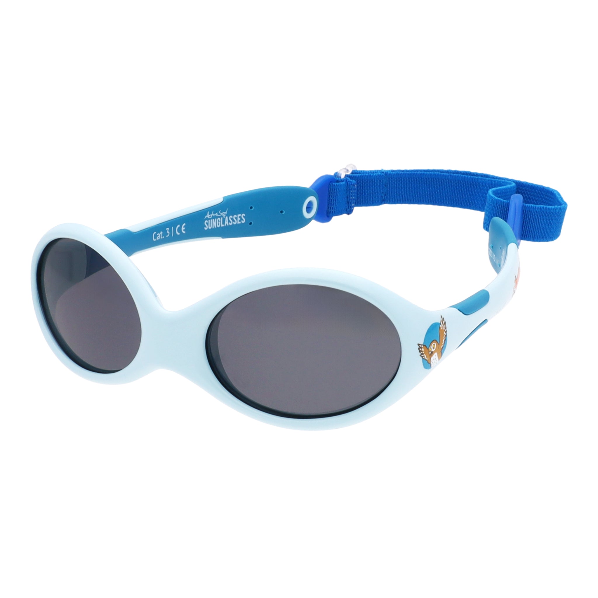 Baby-Sonnenbrille Grüffelo 0 - 18 Monate, Größe S , Grüffeloragout , Baby Jungen Kleinkind Lotus-Effekt Mädchen Polarisiert UV400