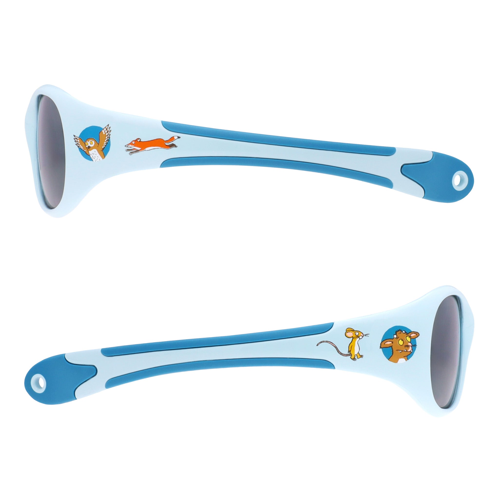 Baby-Sonnenbrille Grüffelo 6 - 24 Monate, Größe L , Grüffeloragout , Baby HYTREL Jungen Kleinkind Lotus-Effekt Mädchen Polarisiert UV400