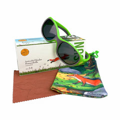 Kinder-Sonnenbrille Grüffelo, 2 - 6 Jahre , Schlangenpüree , Grüffelo Jungen Kategorie 3 Lotus-Effekt Mädchen Polarisiert UV400