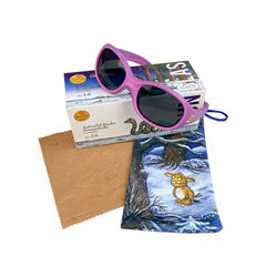 Kinder-Sonnenbrille Grüffelo, 2 - 6 Jahre , Kleine Maus , Grüffelo Jungen Kategorie 3 Lotus-Effekt Mädchen Polarisiert UV400