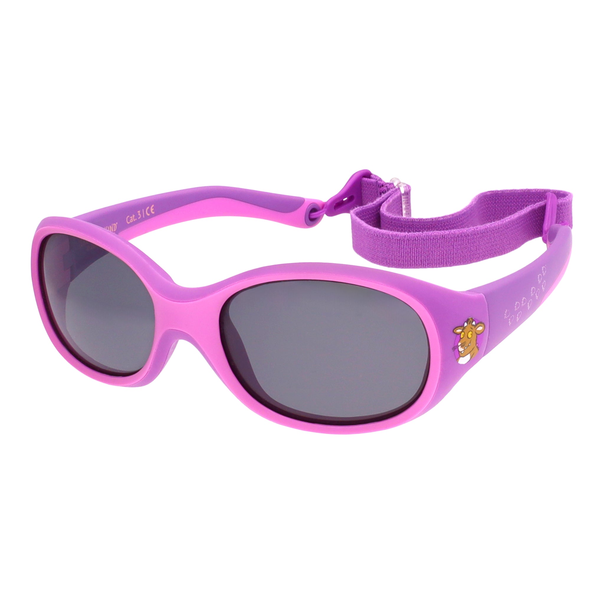 Kinder-Sonnenbrille Grüffelo, 2 - 6 Jahre , Kleine Maus , Grüffelo Jungen Lotus-Effekt Mädchen Polarisiert UV400