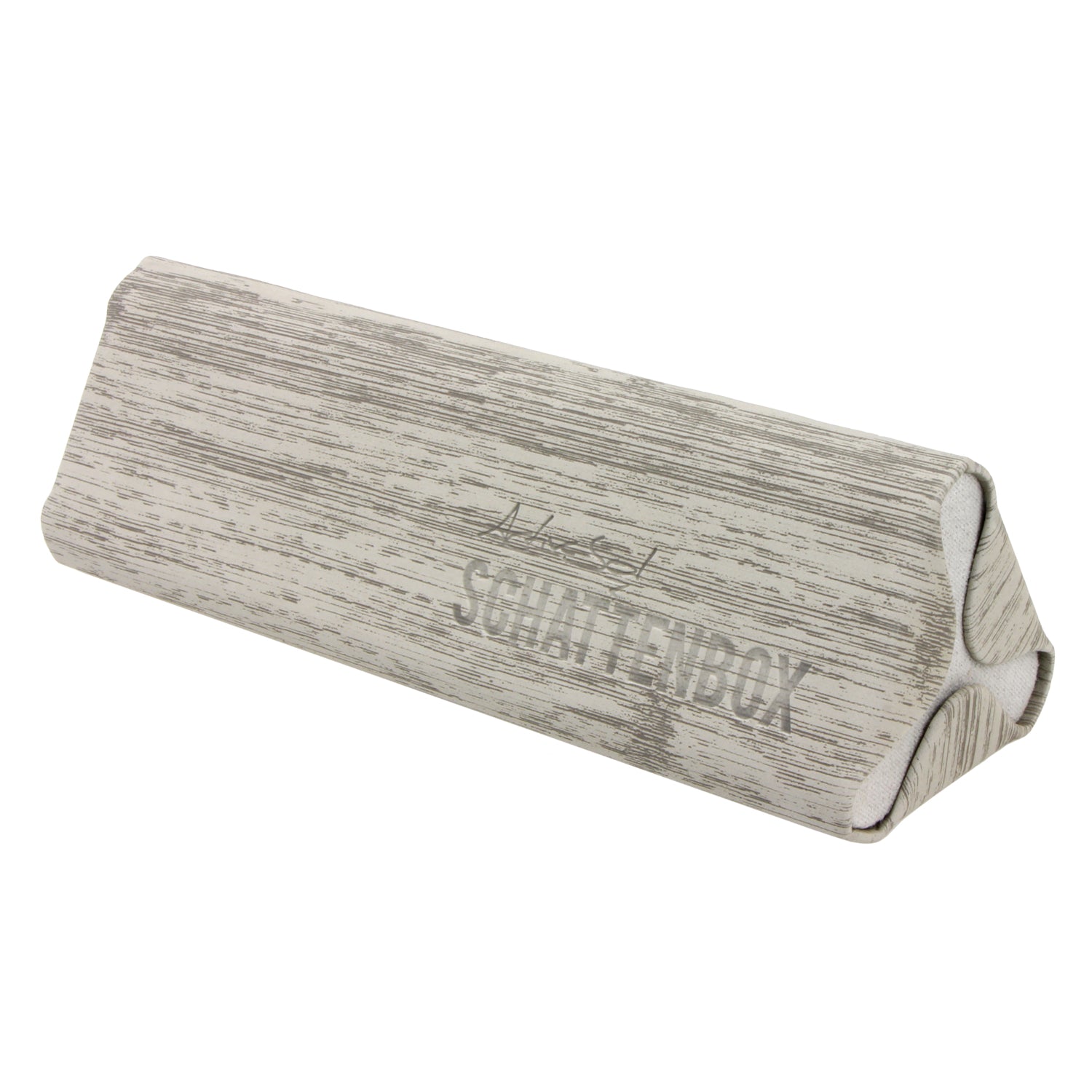 Brillenetui Schattenbox, Hardcase , S Grau , Brillenetui Hardcase Unisex