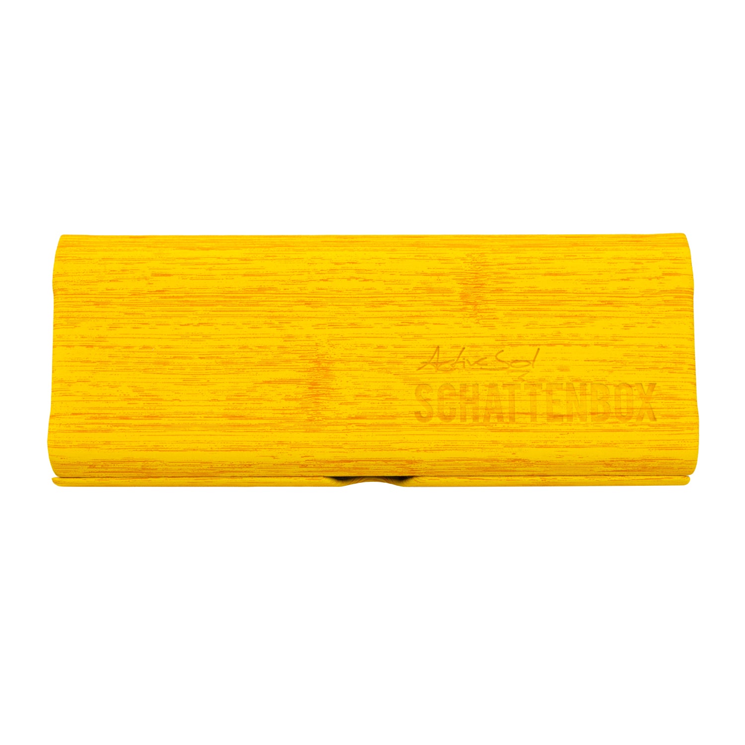 Brillenetui Schattenbox, Hardcase , M Gelb , Brillenetui Hardcase Unisex