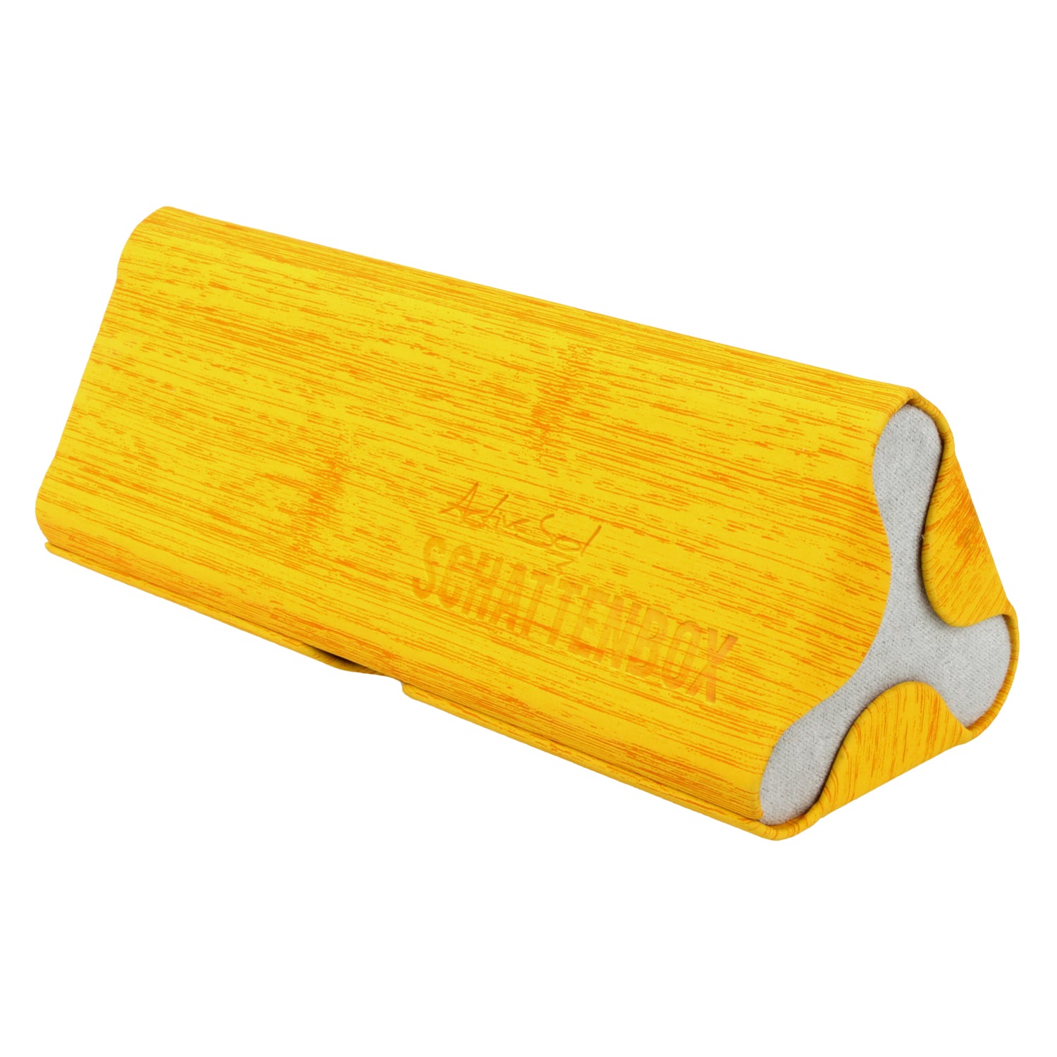 Brillenetui Schattenbox, Hardcase , M Gelb , Brillenetui Hardcase Unisex