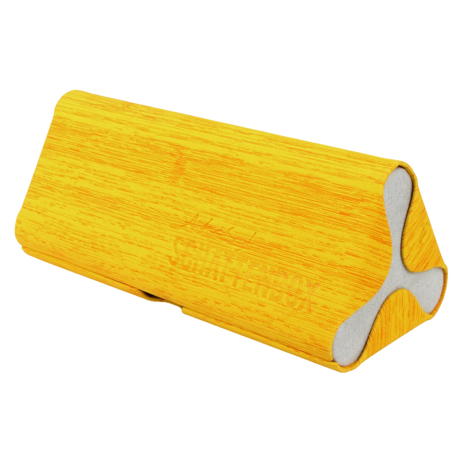 Brillenetui Schattenbox, Hardcase , L Gelb , Brillenetui Hardcase Unisex