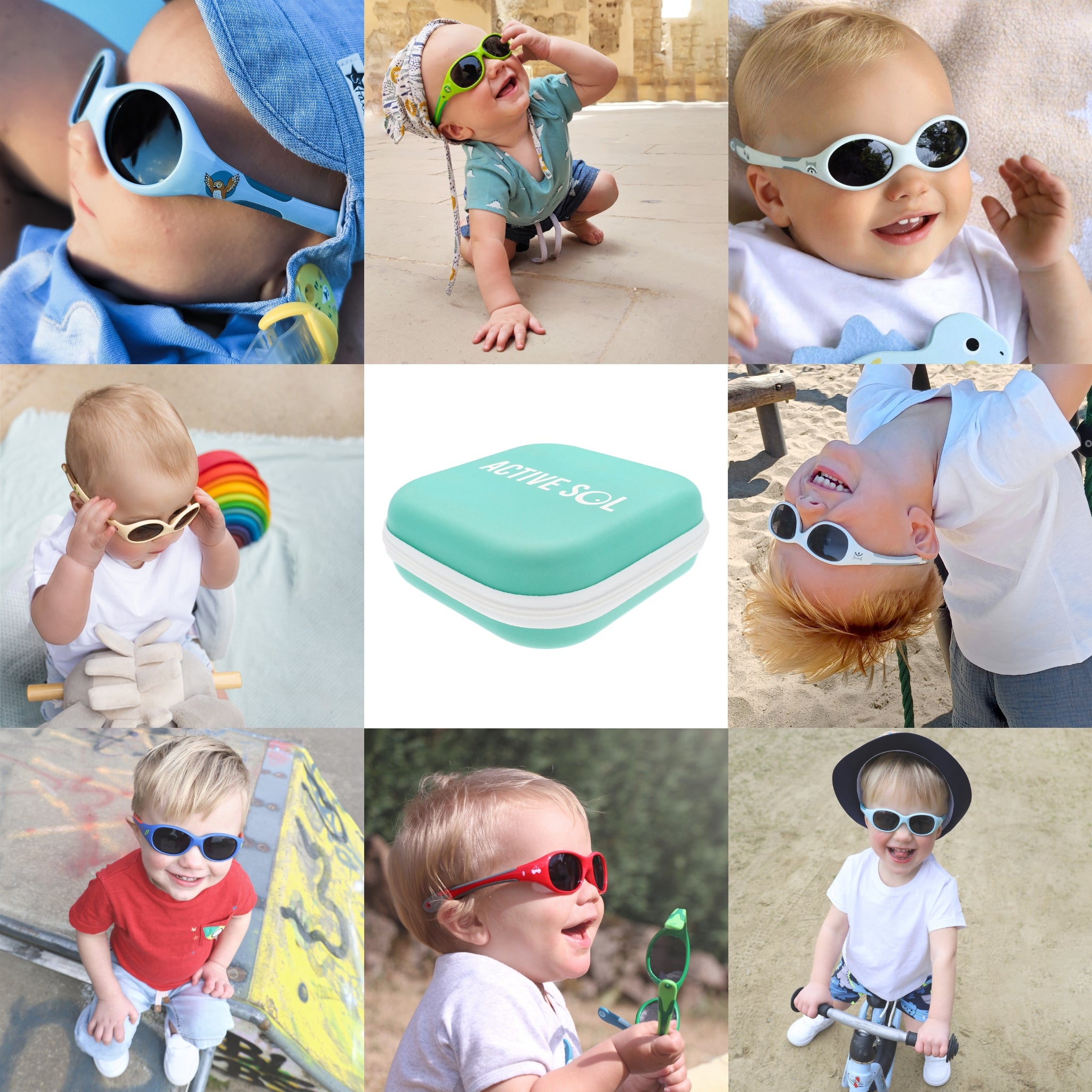 Brillenetui Schattenbox, Baby - für scharnierlose Brillen , , Baby Brillenetui Hardcase New Unisex