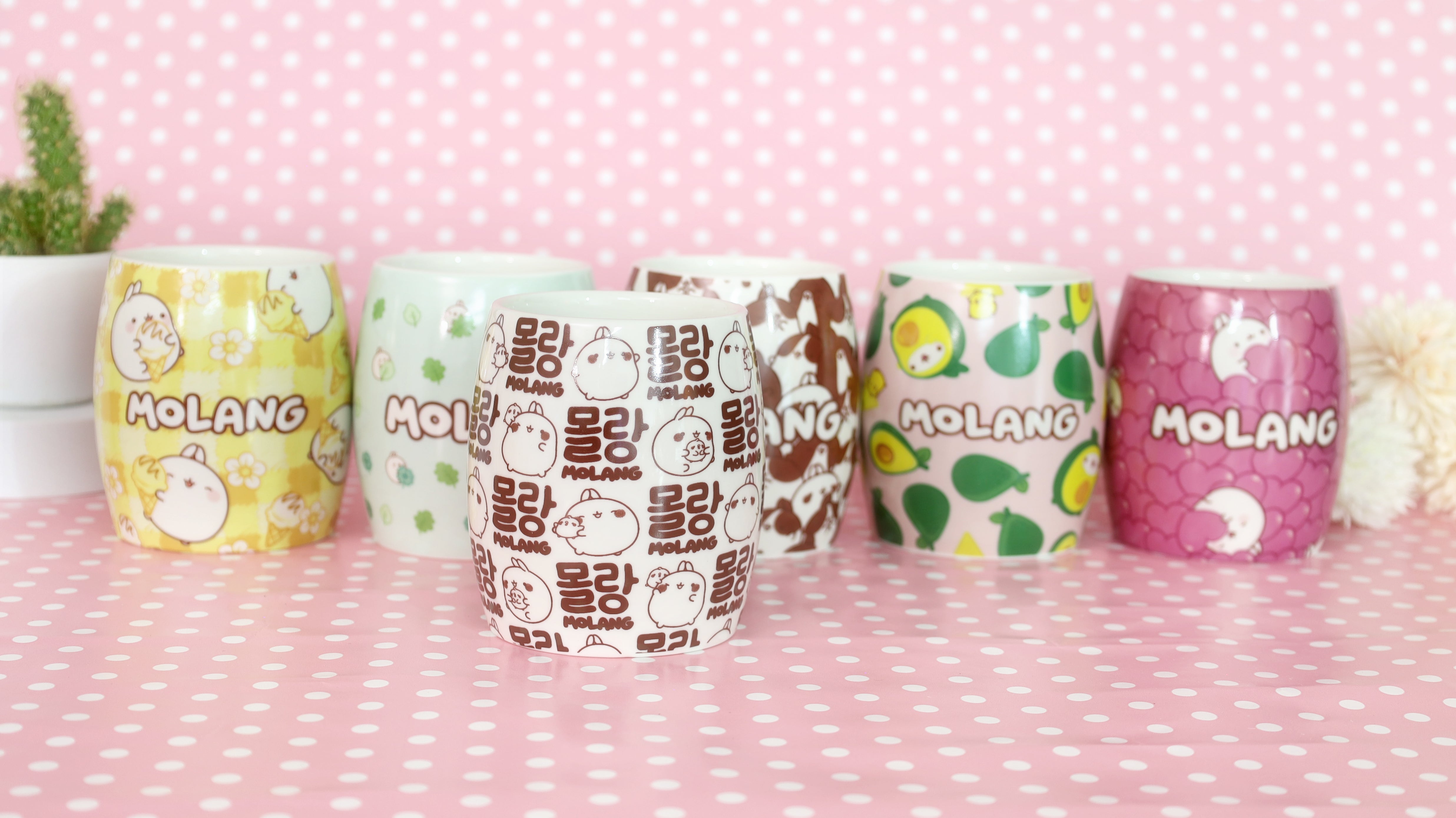 Molang Tasse , Korean - Loving ,